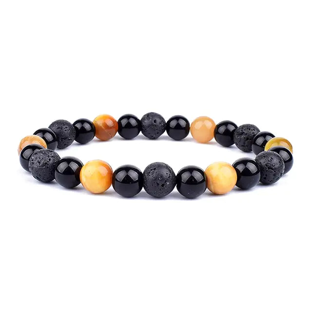 Triple Protection Obsidian Bracelets