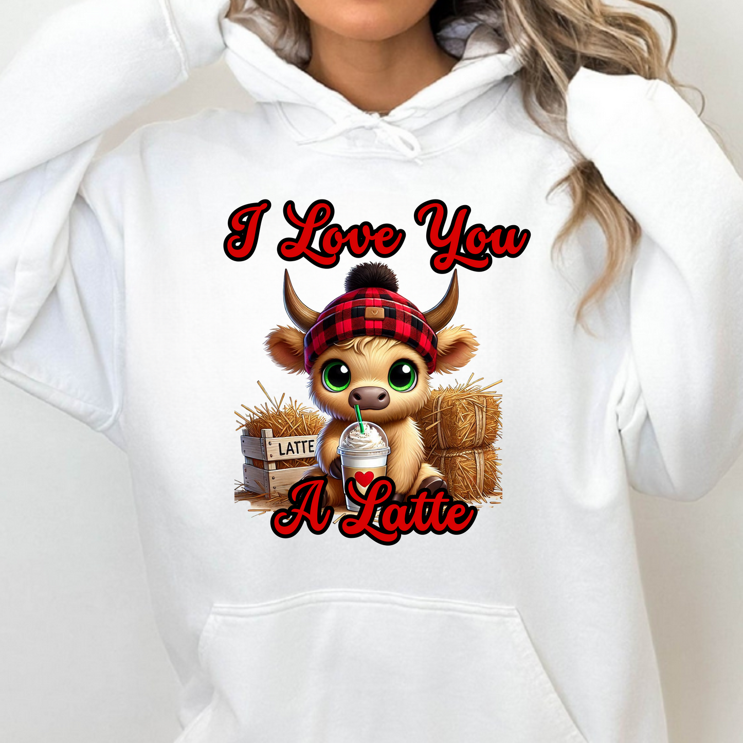 I Love You A Latte | Sweatshirt | Hoodie