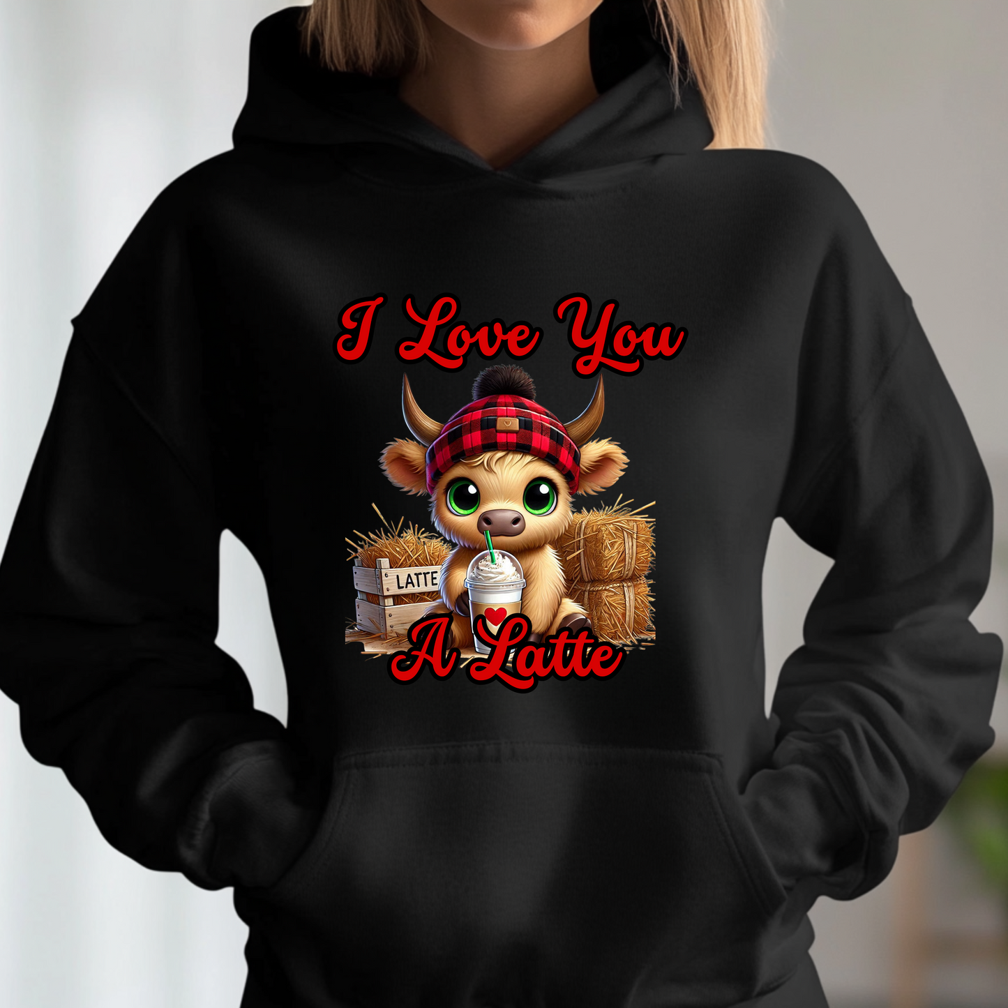 I Love You A Latte | Sweatshirt | Hoodie