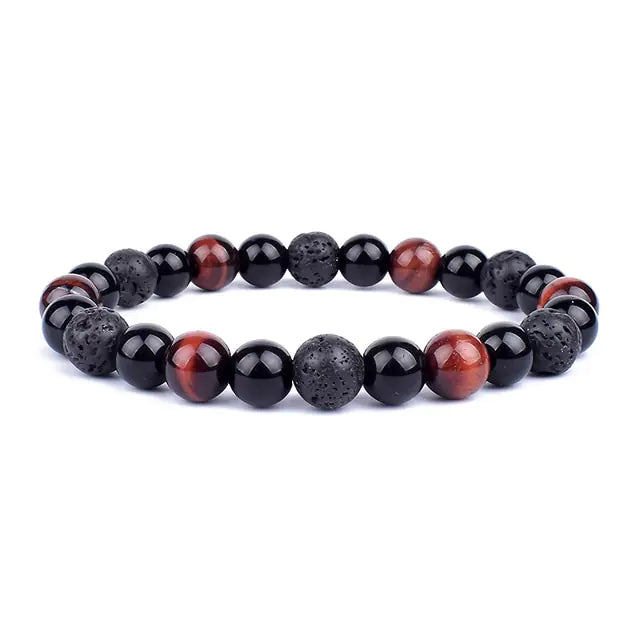 Triple Protection Obsidian Bracelets