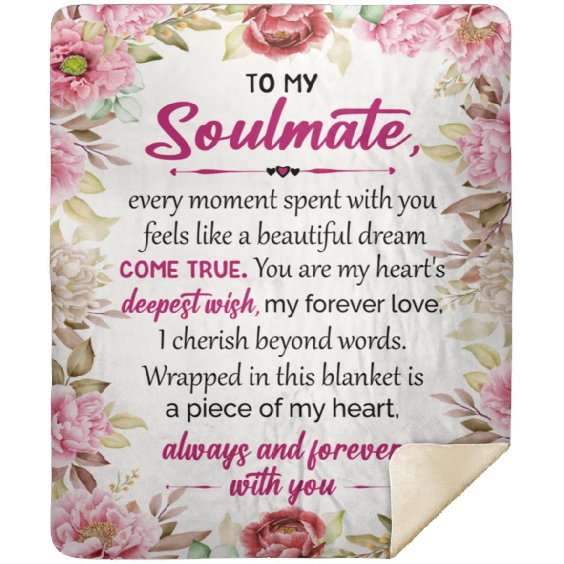 To My Soulmate | Always and Forever | Blanket