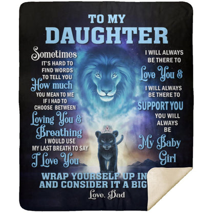 To My Daughter | I Will Always | Blanket