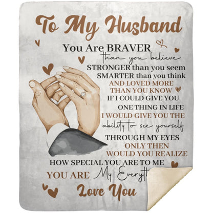 To My Husband | You Are My Everything | Blanket