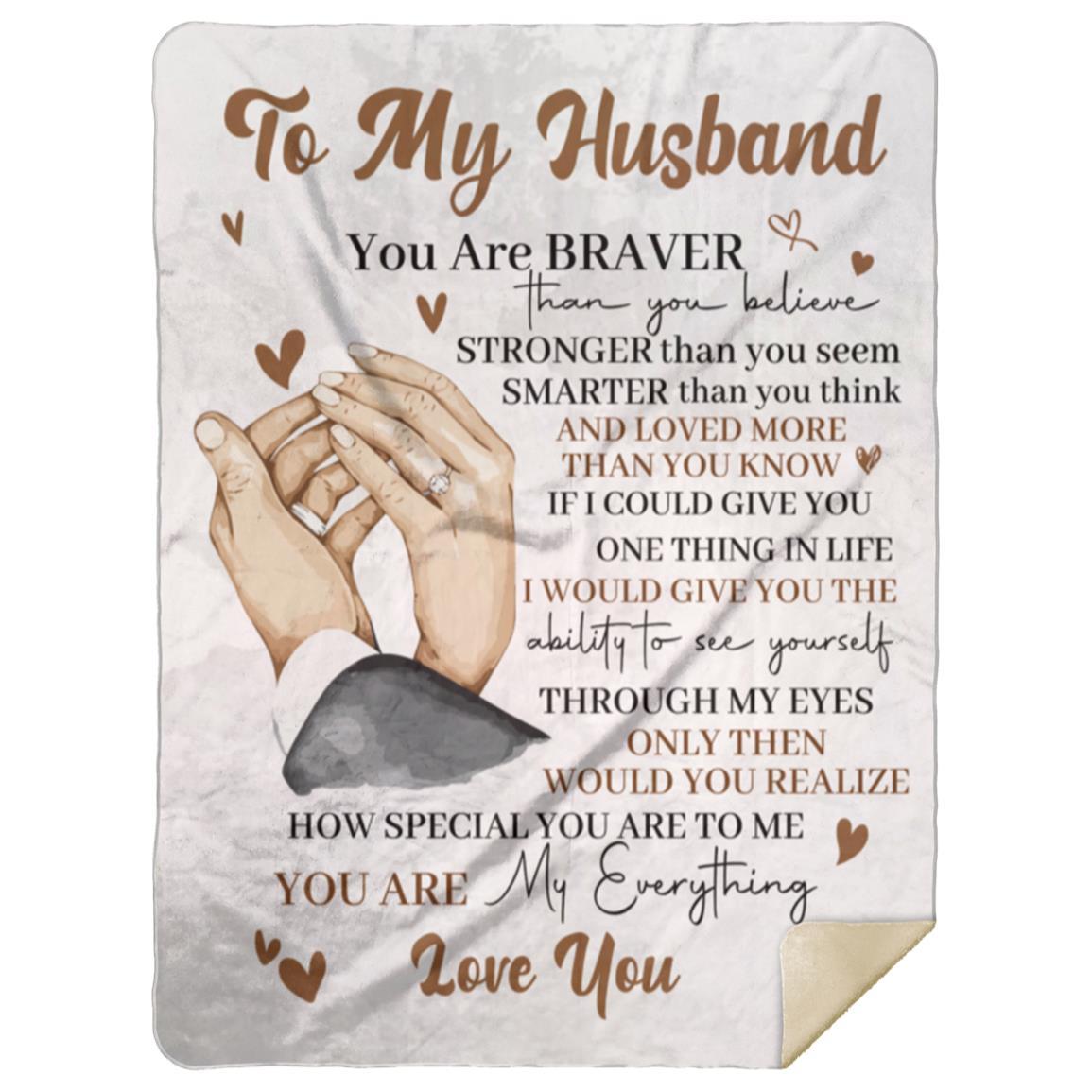 To My Husband | You Are My Everything | Blanket