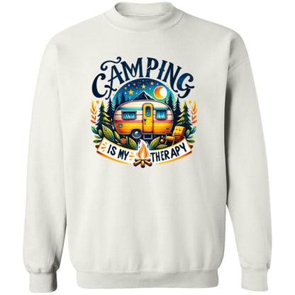 Camping is My Therapy | Sweatshirt | Hoodie | Seasonal Apparel