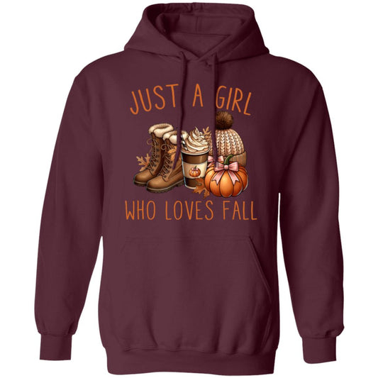 Just-A-Girl-Who-Loves-Fall Beanie | Sweatshirt | Hoodie | Fall Apparel