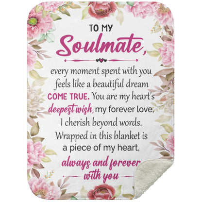 To My Soulmate | Always and Forever | Blanket