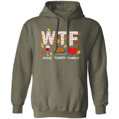 WTF Pullover Hoodie (White Letters)