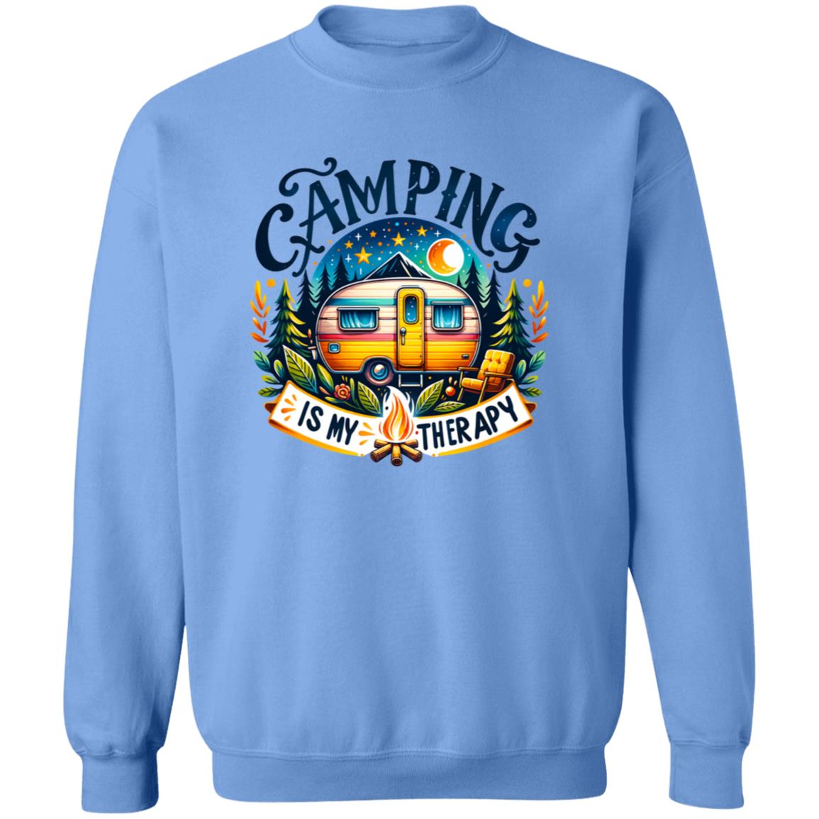 Camping is My Therapy | Sweatshirt | Hoodie | Seasonal Apparel