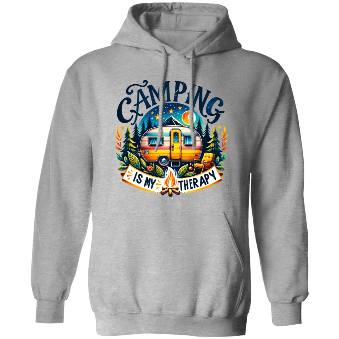 Camping is My Therapy | Sweatshirt | Hoodie | Seasonal Apparel