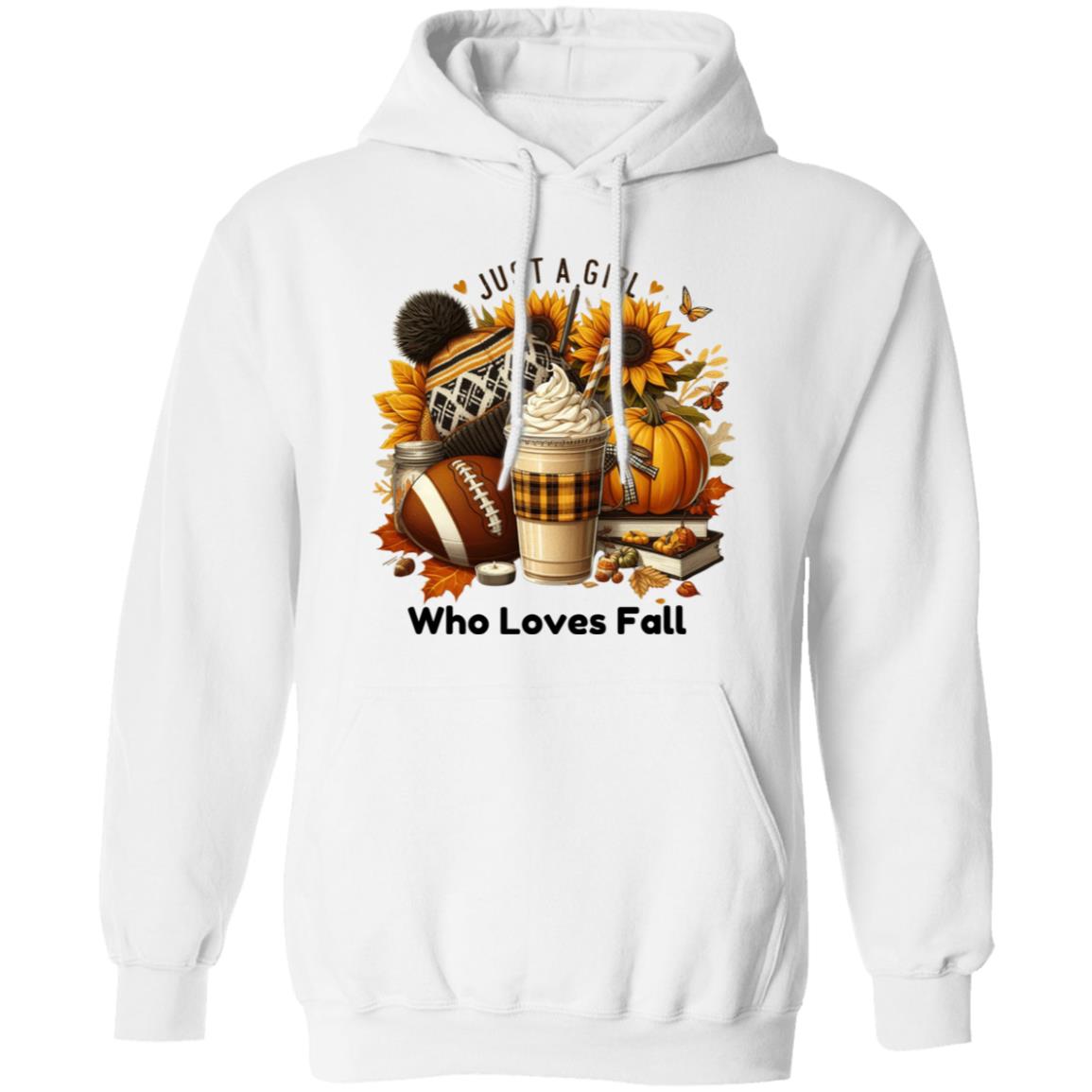 Just a Girl Who Loves Fall Sunflower | Sweatshirt | Hoodie | Fall Apparel