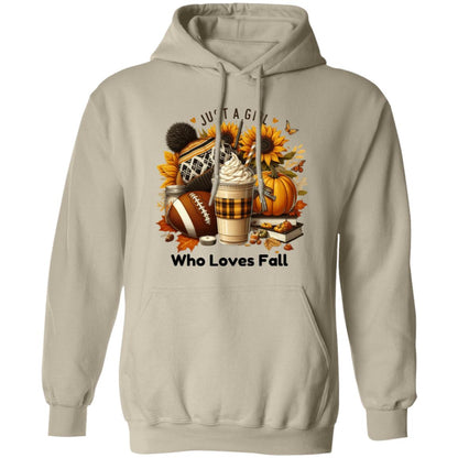 Just a Girl Who Loves Fall Sunflower | Sweatshirt | Hoodie | Fall Apparel