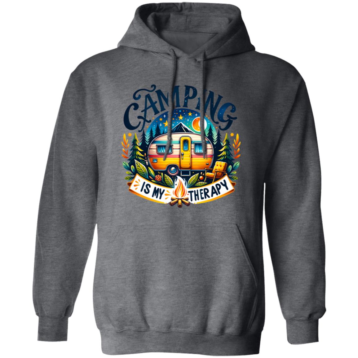 Camping is My Therapy | Sweatshirt | Hoodie | Seasonal Apparel