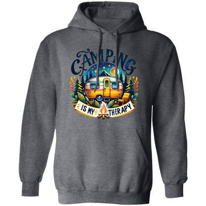 Camping is My Therapy | Sweatshirt | Hoodie | Seasonal Apparel