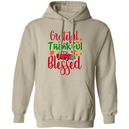 Grateful, Thankful, Blessed-Truck | Sweatshirt | Hoodie | Fall Apparel