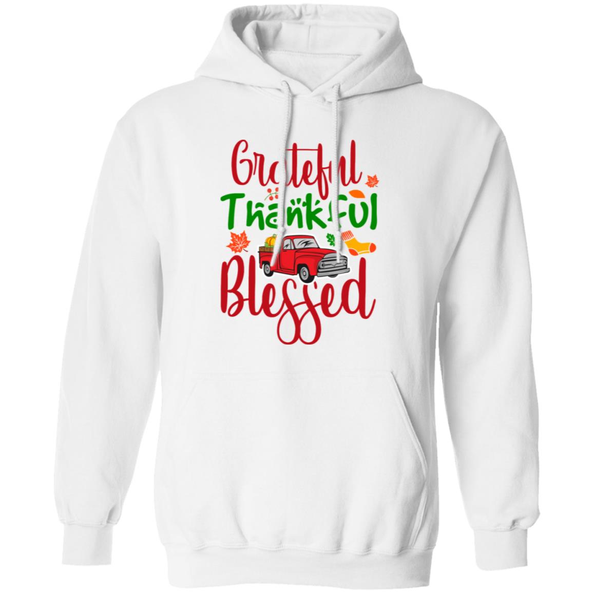 Grateful, Thankful, Blessed-Truck | Sweatshirt | Hoodie | Fall Apparel