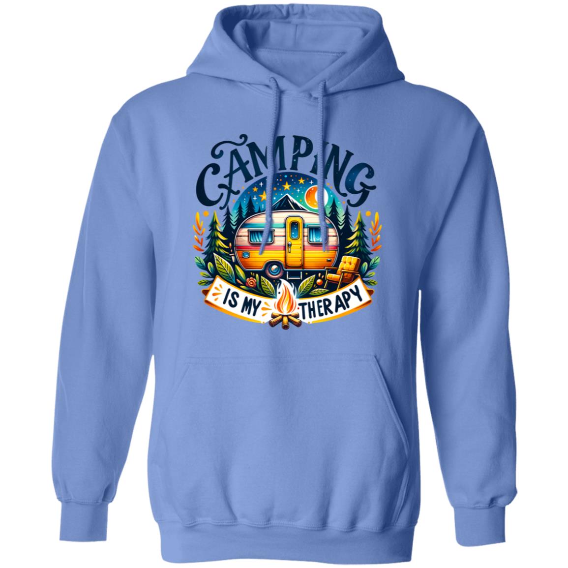 Camping is My Therapy | Sweatshirt | Hoodie | Seasonal Apparel