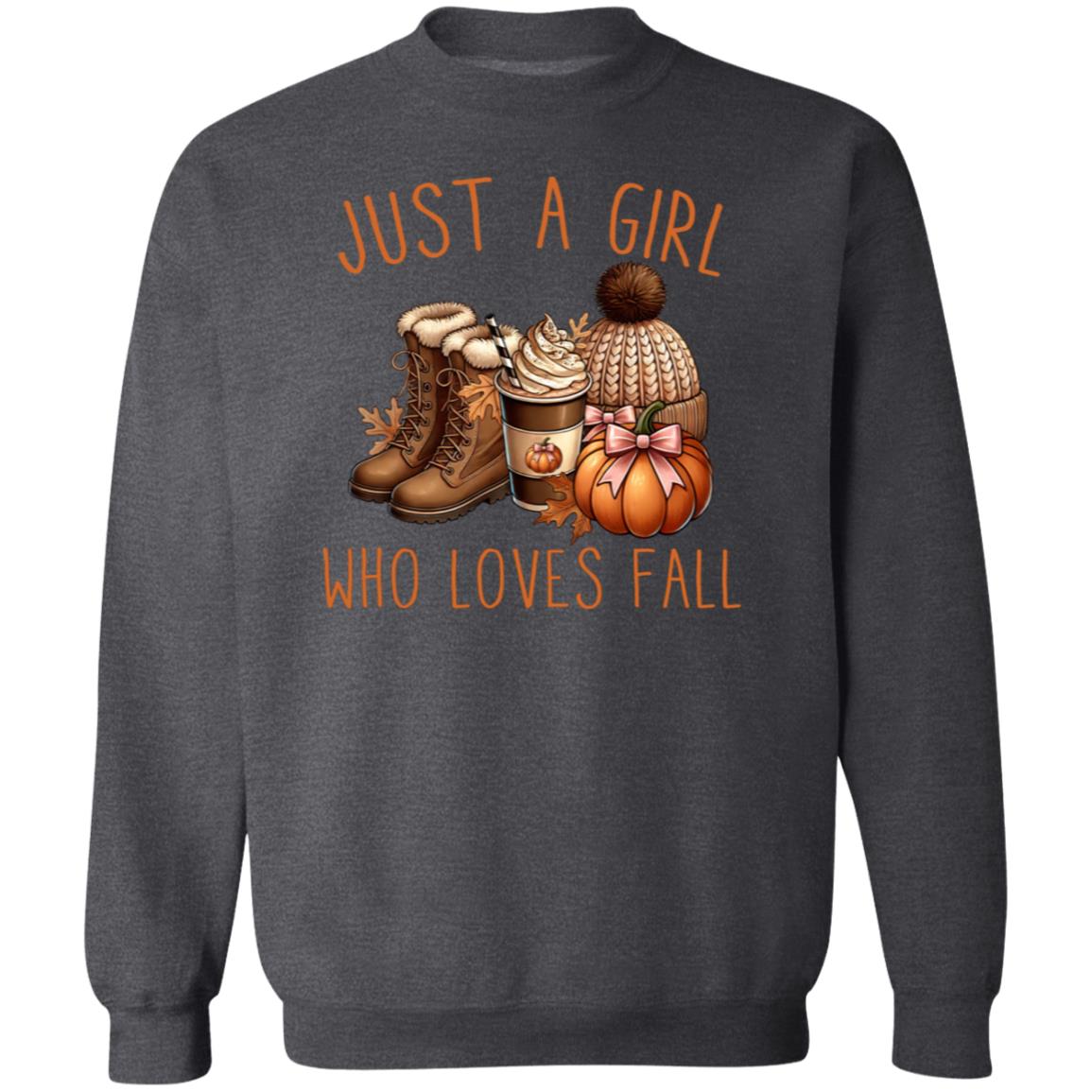 Just-A-Girl-Who-Loves-Fall Beanie | Sweatshirt | Hoodie | Fall Apparel