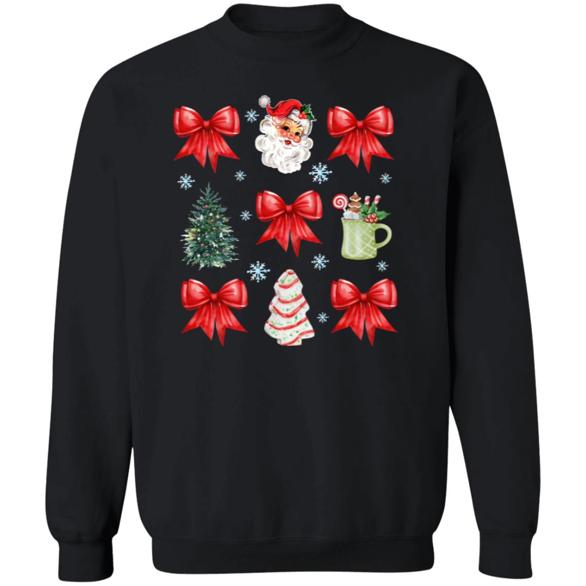 Coquette Christmas Bow Coquette Christmas Bow T-Shirt / Sweatshirt