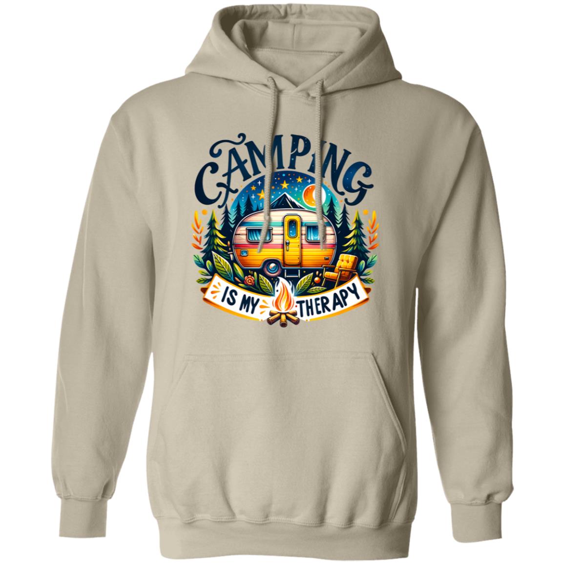 Camping is My Therapy | Sweatshirt | Hoodie | Seasonal Apparel