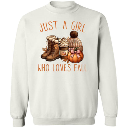 Just-A-Girl-Who-Loves-Fall Beanie | Sweatshirt | Hoodie | Fall Apparel