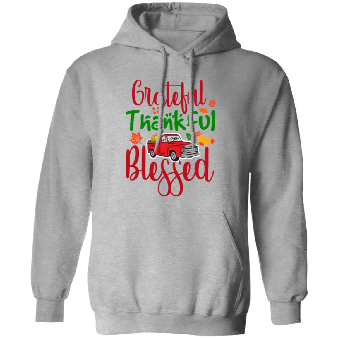 Grateful, Thankful, Blessed-Truck | Sweatshirt | Hoodie | Fall Apparel