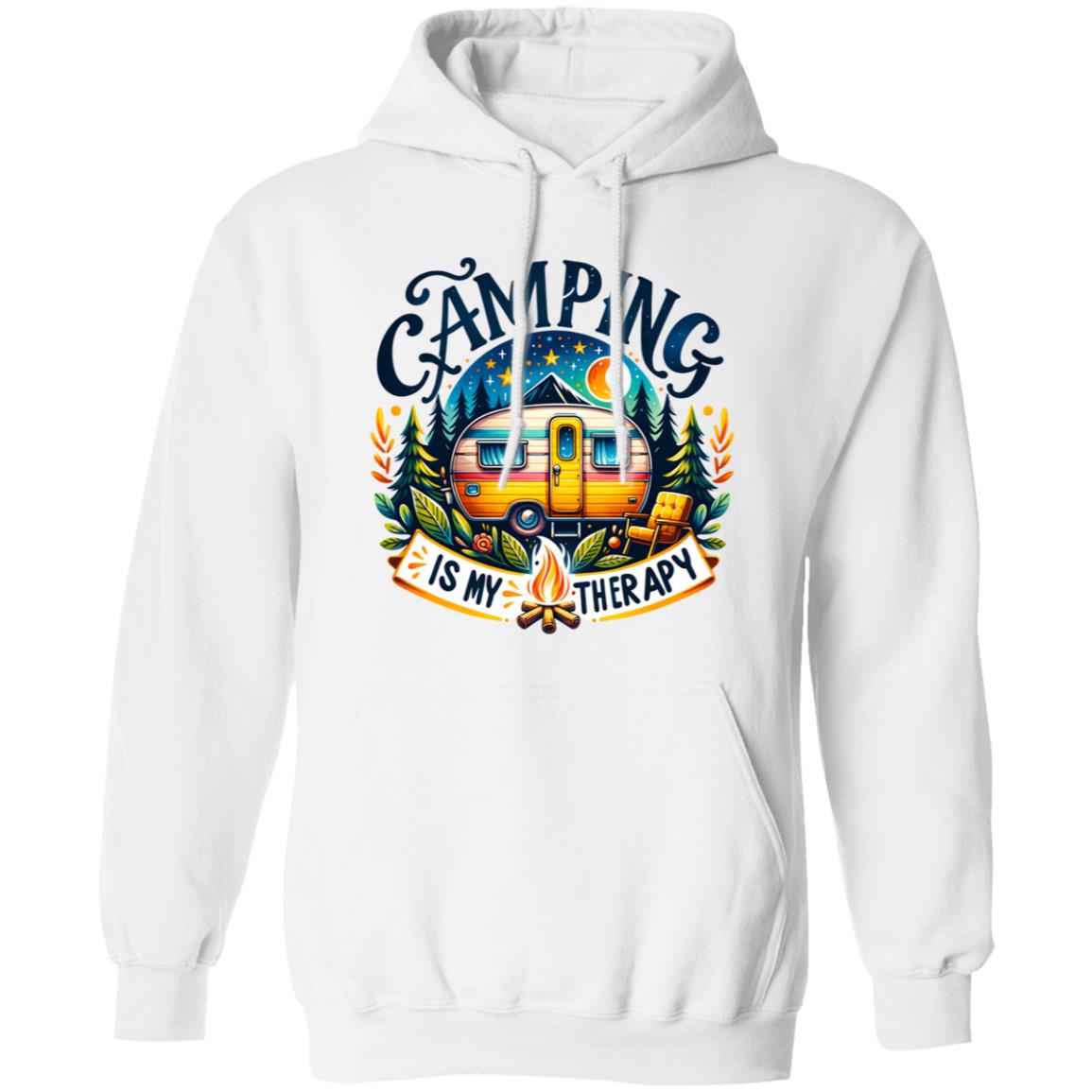 Camping is My Therapy | Sweatshirt | Hoodie | Seasonal Apparel