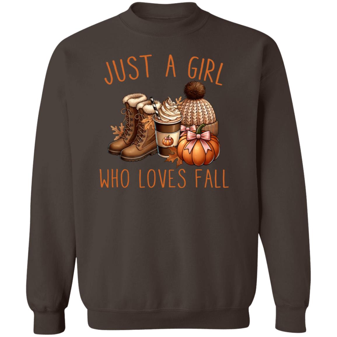 Just-A-Girl-Who-Loves-Fall Beanie | Sweatshirt | Hoodie | Fall Apparel