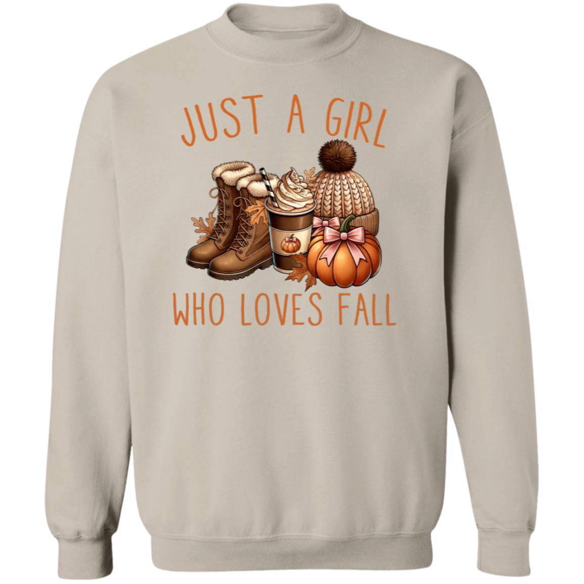 Just-A-Girl-Who-Loves-Fall Beanie | Sweatshirt | Hoodie | Fall Apparel