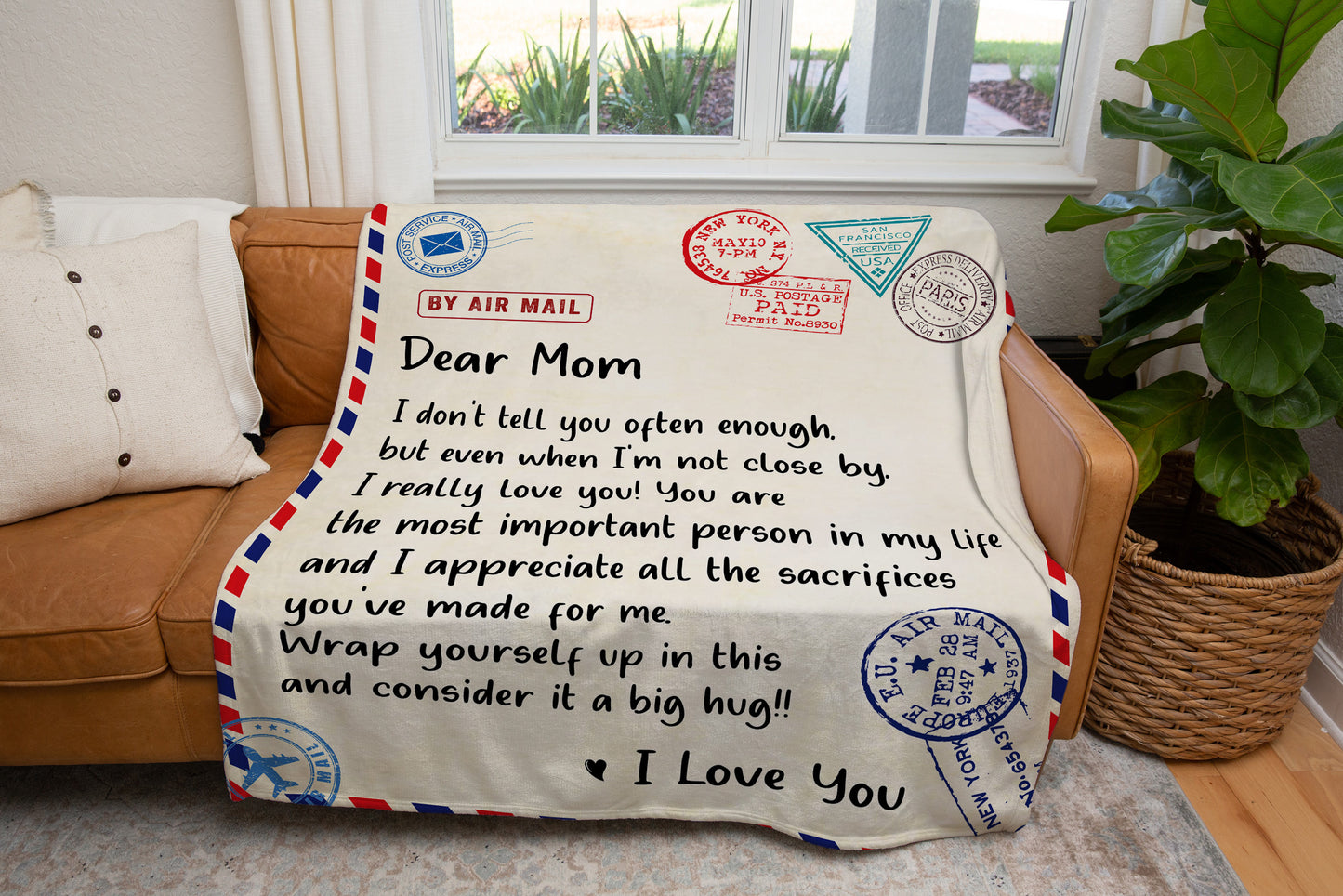 To My Mom | Dear Mom | Blanket