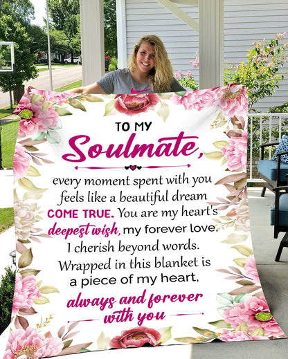 To My Soulmate | Always and Forever | Blanket