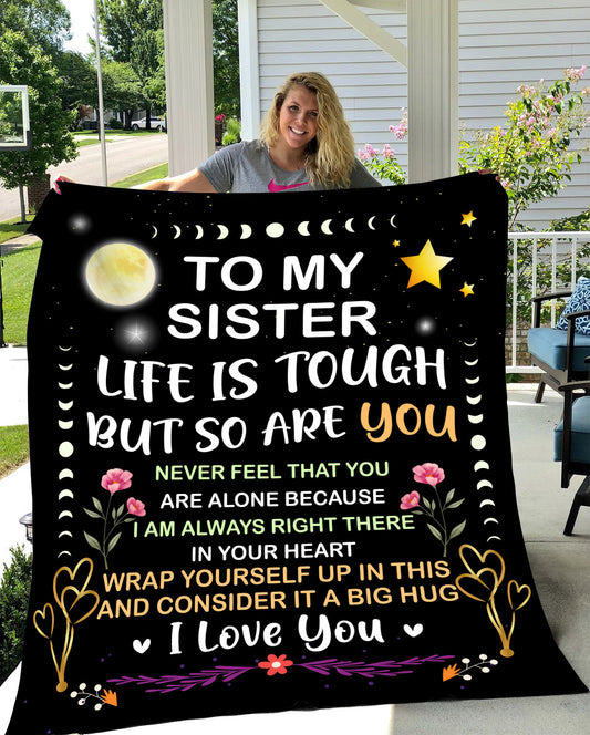 To My Sister | I Love You | Blanket