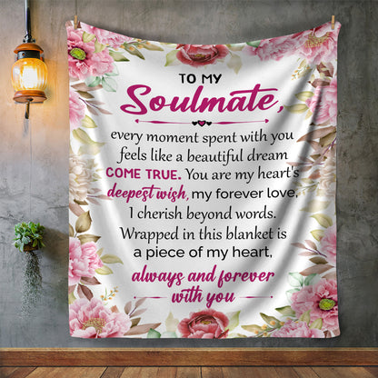 To My Soulmate | Always and Forever | Blanket