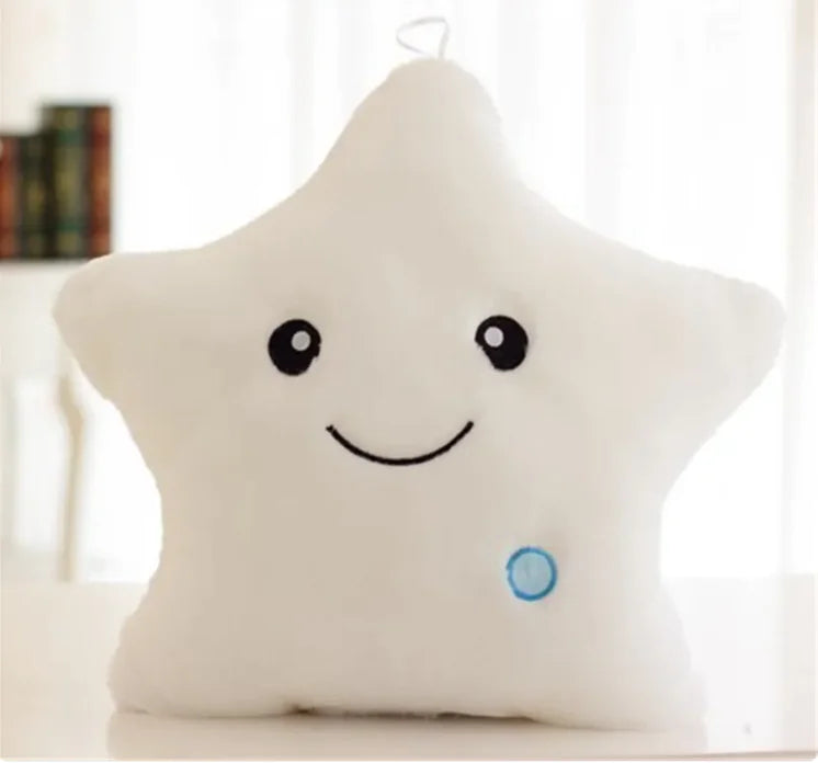 Colorful Luminous Star Pillow