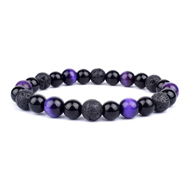 Triple Protection Obsidian Bracelets