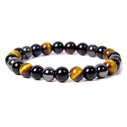 Triple Protection Obsidian Bracelets