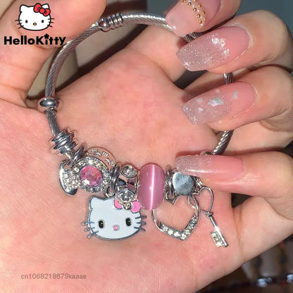 Cartoon Hello Kitty Bracelets Bangles