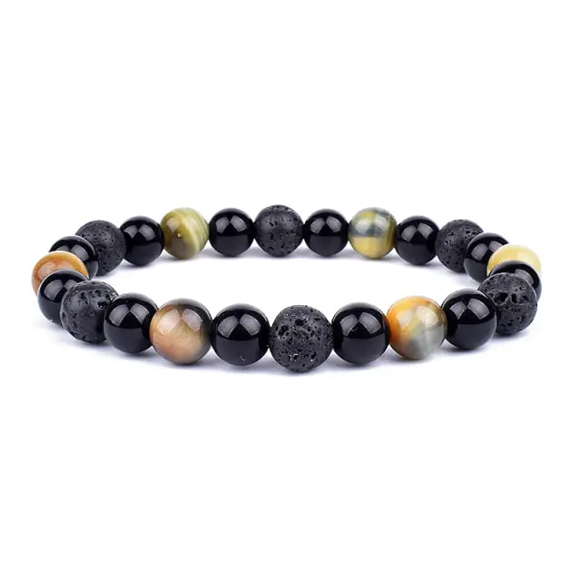 Triple Protection Obsidian Bracelets