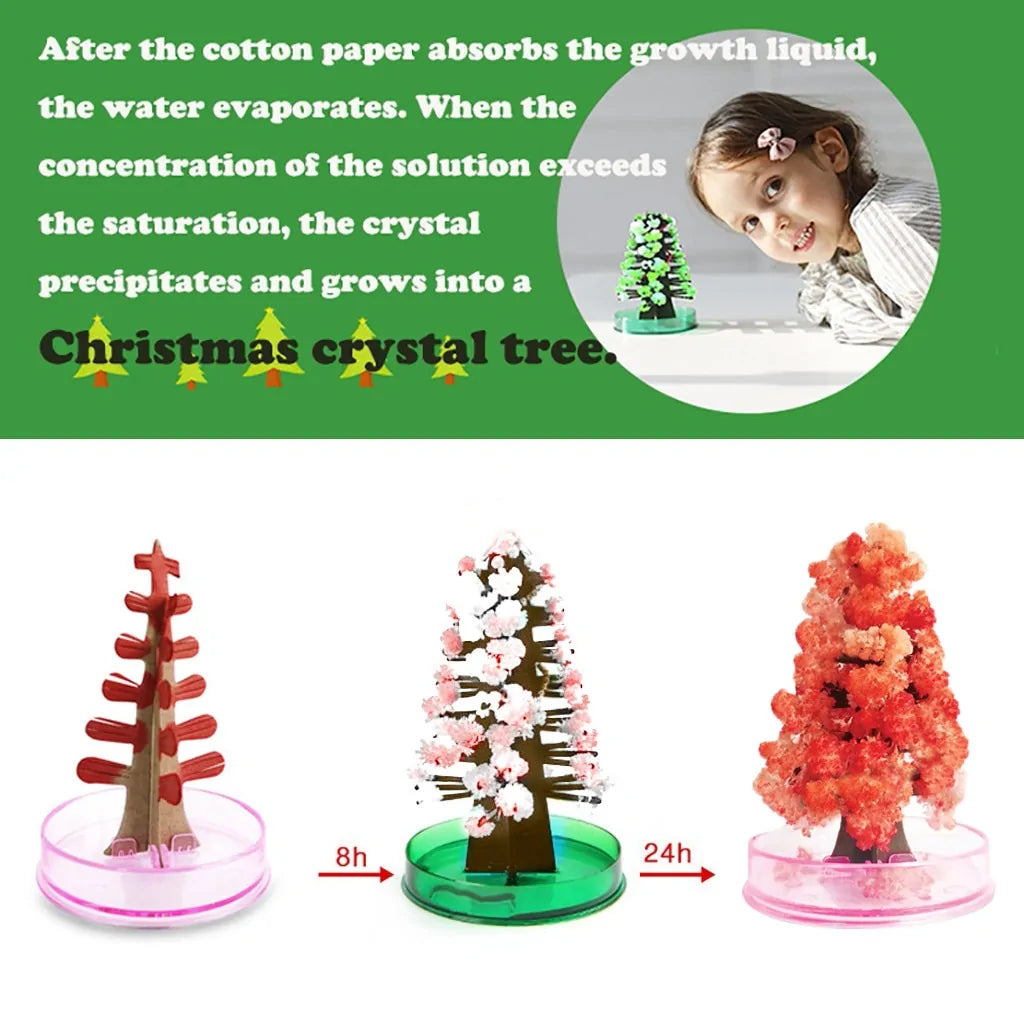 Crystal Christmas Tree Kit