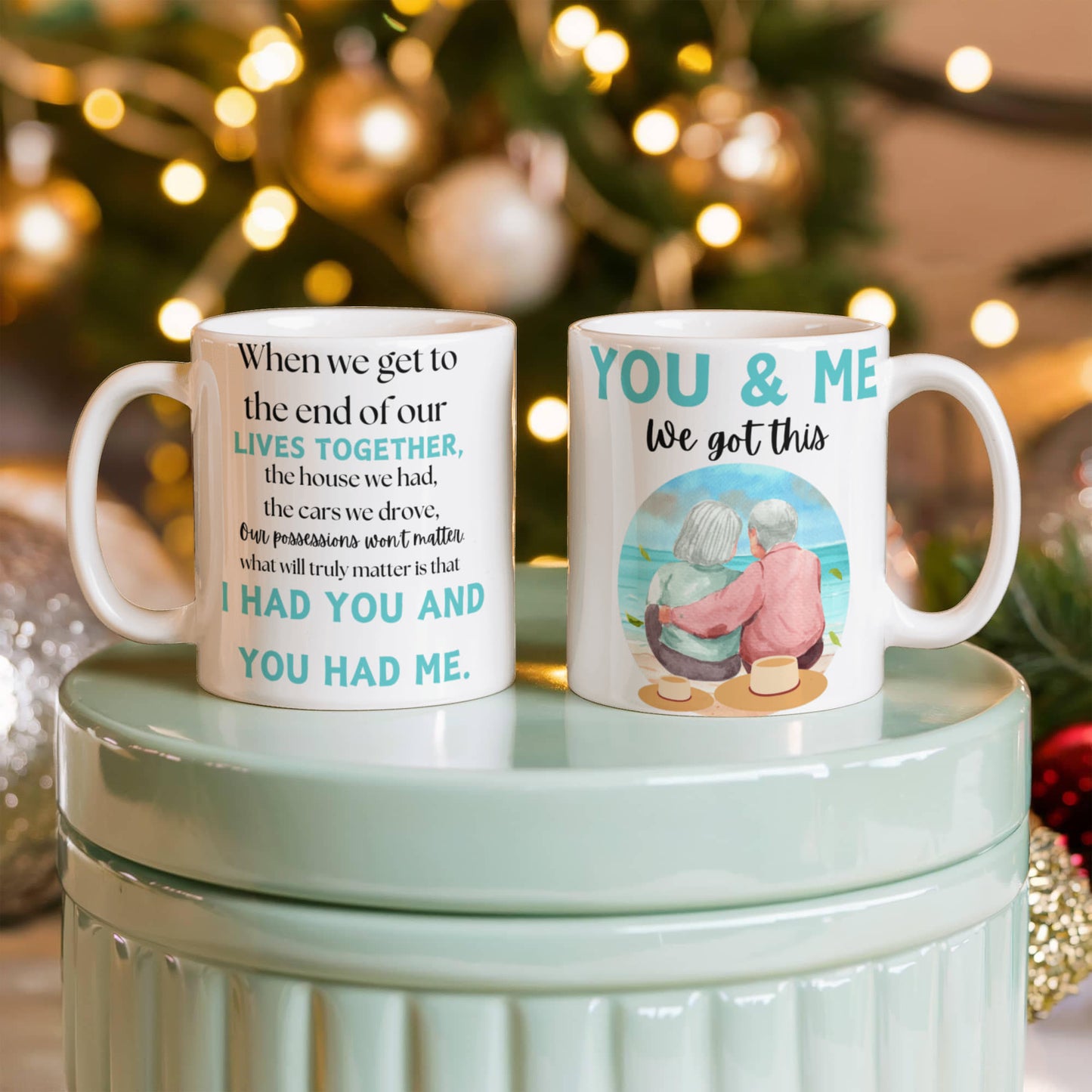 YOU & ME | We got this | 11oz White Ceramic Mug