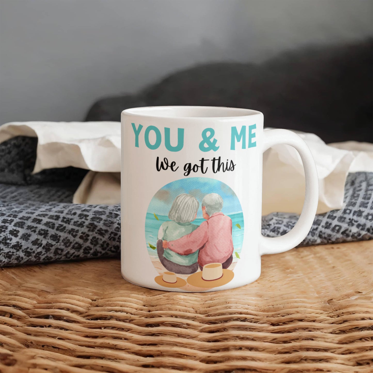 YOU & ME | We got this | 11oz White Ceramic Mug