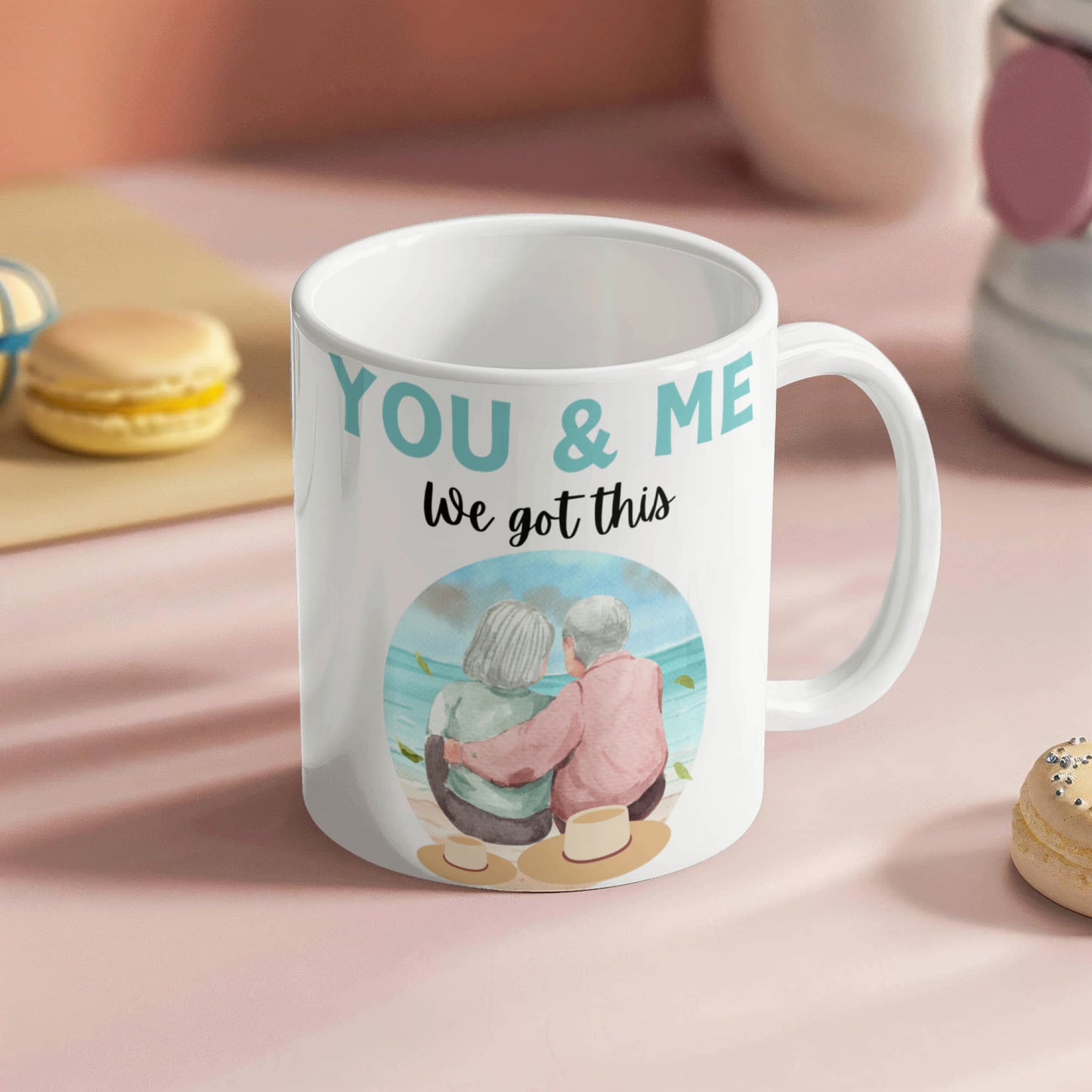 YOU & ME | We got this | 11oz White Ceramic Mug