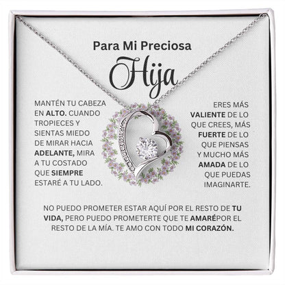 PARA MI PRECIOSA HIJA / Forever Love Necklace