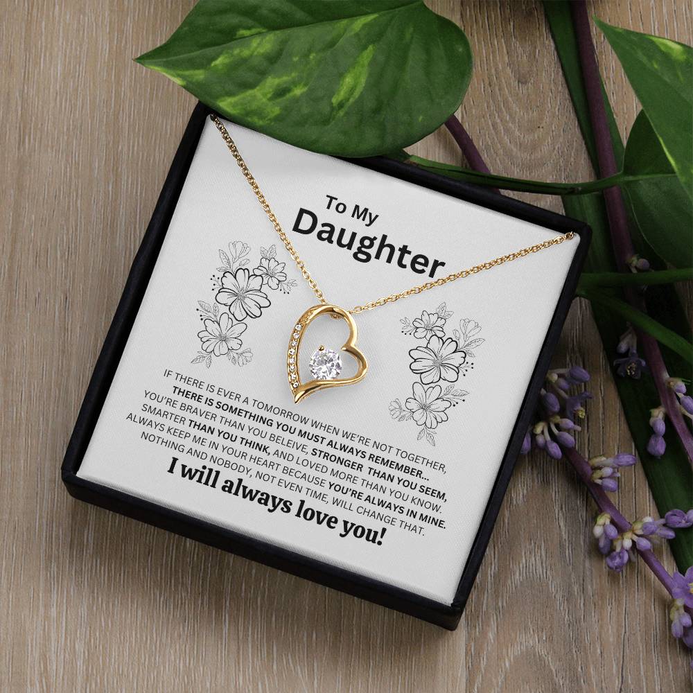 TO MY DAUGHTER / ALWAYS LOVE YOU (Forever Love Necklace)