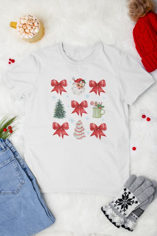 Coquette Christmas Bow Coquette Christmas Bow T-Shirt / Sweatshirt