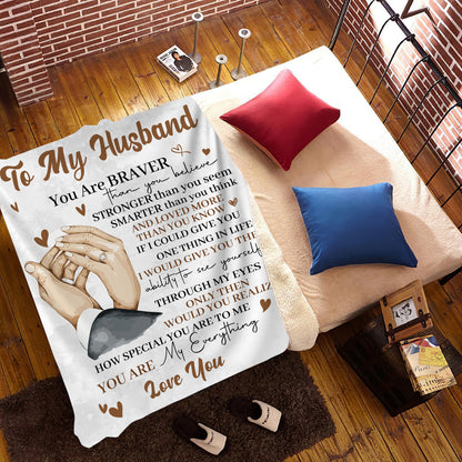 To My Husband | You Are My Everything | Blanket