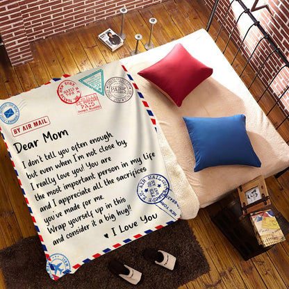 To My Mom | Dear Mom | Blanket