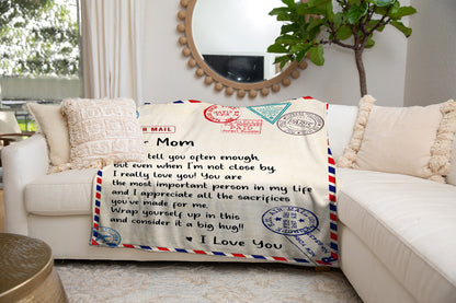 To My Mom | Dear Mom | Blanket