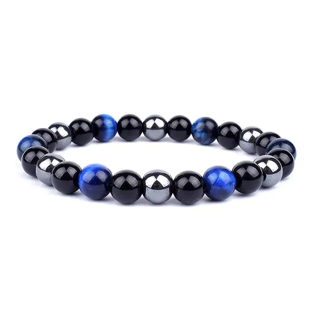 Triple Protection Obsidian Bracelets