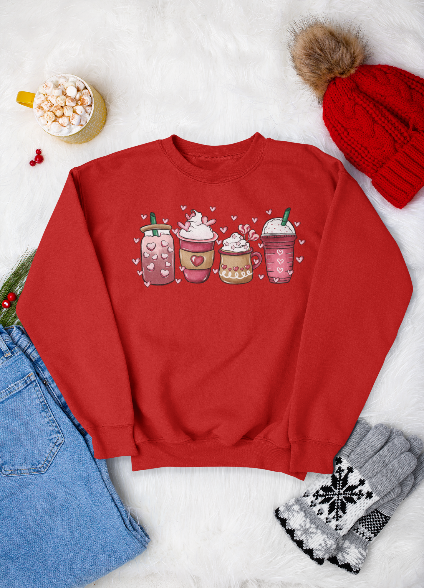 Valentine Coffee Cup | T-Shirt | Sweatshirt